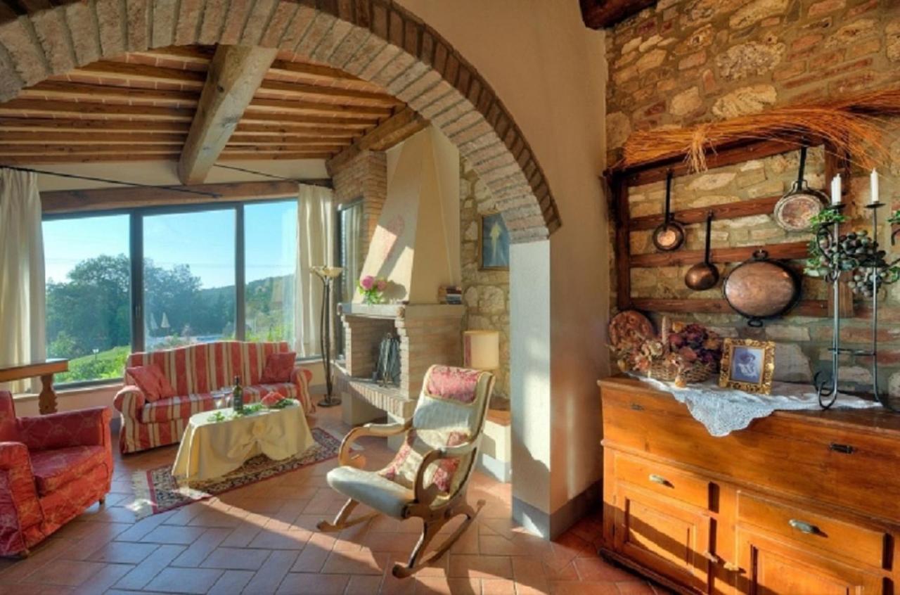 La Vecchia Sassa Aparthotel Montaione Luaran gambar