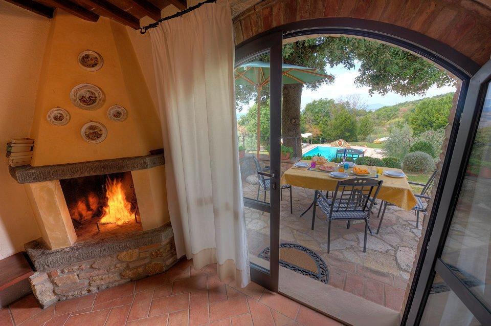 La Vecchia Sassa Aparthotel Montaione Luaran gambar